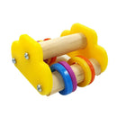 Parrot Underfoot Education Toys Mini Skateboard Training Bird Ice Skates Ro F6L7