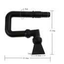 High Quality U Shaped 360 Degrees Aquarium Fish Tank Water Outlet Tube Duck Bill