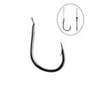 500pcs Assorted Sharpened Fishing Hooks Lures Baits With Tackle Box 10 Sizes New