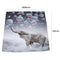 Waterproof Fabric Bathroom Shower Curtain Sheer Panel Decor 12 Hooks Bubble Q6Z7