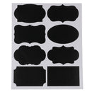 72x Jar Chalkboard Spice Blackboard Label Labels Stickers Marker Pen Bottle T Gw