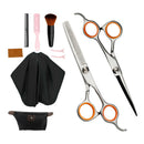 Hair Cutting Haircut Scissors Kit and Accessories Scissors Comb Cape Clips A