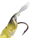5Pcs Soft  Lures Bait Shrimp Fishing Simulation Prawn Saltwater Hooks Suppli_