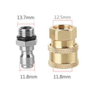 High Pressure M14x11.8mm Hose Quick Connect 5000PSI Pressure Washer Kit Ad PUZ