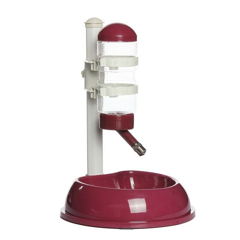 Pet 500ml water bottle land + Plastic Food Bowl for Dog Cat Pet Portable wi