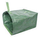 1Pcs Green Garden Lawn Leaf Yard Waste Bag Large Clean Up Container Tote Ga