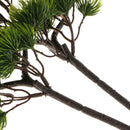 2 Piece Artificial Real Touch Pine Leaves Plant Foliage Garden Decor Green
