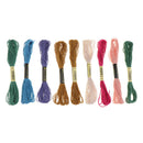 104Pcs Full Range Of Embroidery Starter Kit Cross Stitch Tool Thread Hoop