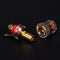 2X Amplifier Speaker Terminal Binding Post Connector For 4mm Banana Plug  JR
