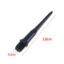 100pcs/set 2BA/6mm Groove 28/25/23/20mm Soft Dart Points And Electronic Da OZ