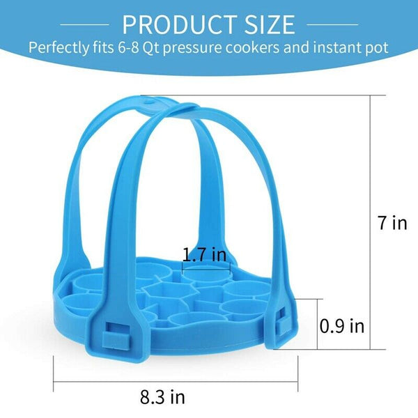Pressure Cooker Sling Silicone Pot Accessories for Pot 6/ 8Qt, 3 In 1 Desig G1T8