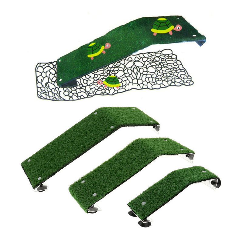 Plastic Turtle Resting Terrace Tank Aquarium Tortoise Basking Platform S