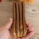 Top Wooden Natural Sandalwood Handmade Wide Tooth Comb Massage Comb Hair Care SE