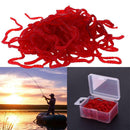 Soft Bait Carp Fishing Lure Silicone Smell Red Worm Iscas Artificiais pesca