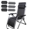 6X Folding Sling Chairs Replacement Head Cushion Pillows for Outdoor Sun Lounger
