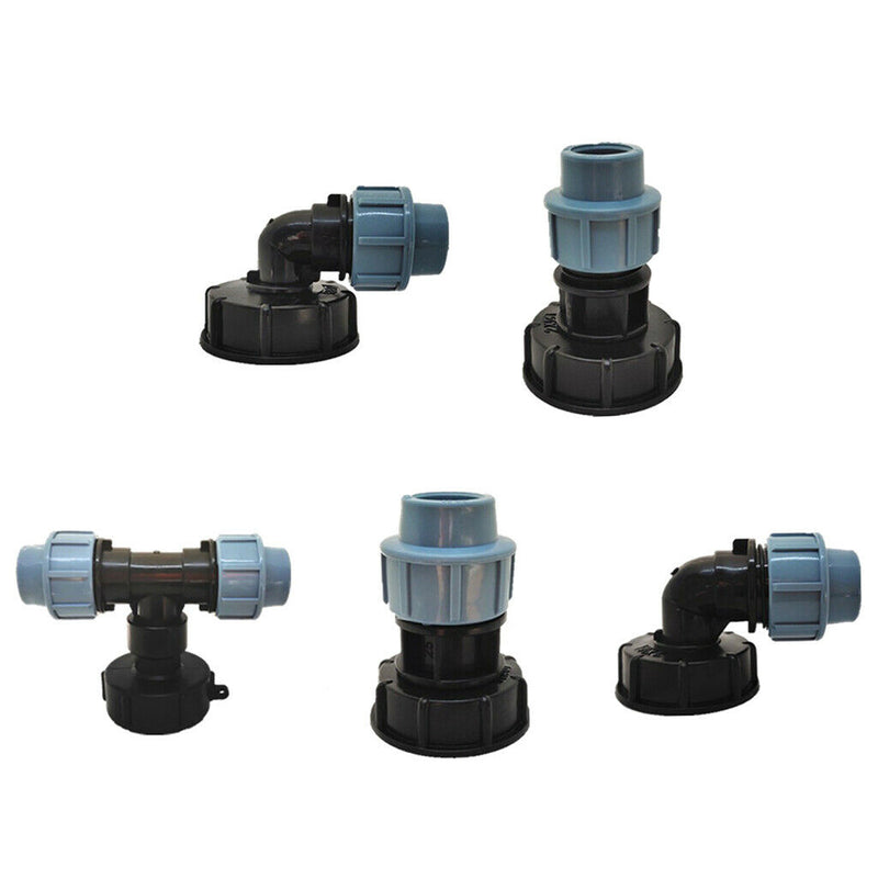 1000L IBC Water Tank Garden Hose Adapter Fittings Coupler Hose Fittings 25mm Dia