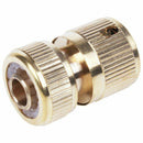 1/2 inch Threaded Tap Brass Garden Washing Hose Pipe Water Stop Connector C