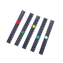 100x SMD 0603 5 Colors LED Light Red Green Blue Yellow White Assotment Kit