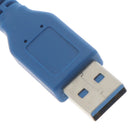 1M High Speed USB 3.0 A Male AM to Micro B USB 3.0 Micro B Male CablOZ