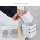 Toilet Brush Stainless Steel Set Puncture Free Toilet Clean Brush Toilet Br
