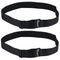 2Pieces Sexy Handmade Punk Rock Goth single Row Elastic Garter Belt Leg Ring