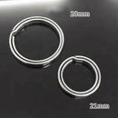 4X(Titanium Alloy Hanging Ring Outdoor Small Tool Key Ring Mountain ClimbinN8P4)