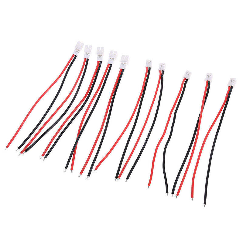 10Pcs JST-PH 2.0 Male Female Connector Cable 55mm For RC Batteries