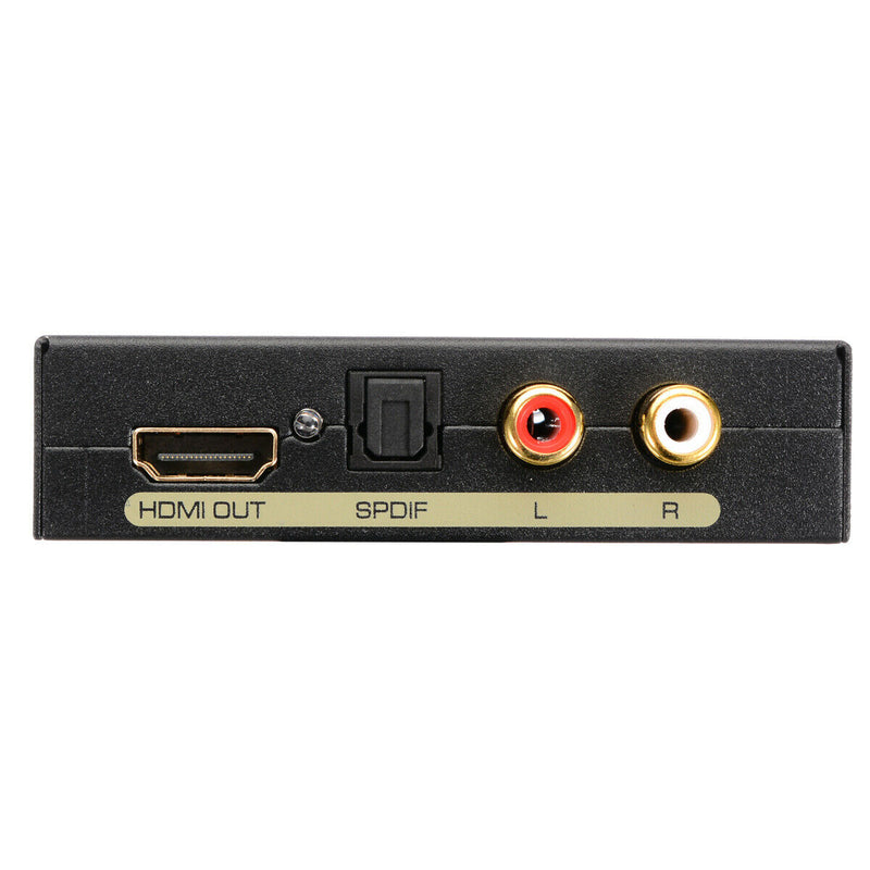1080P HDMI To HDMI Audio Splitter & Optical SPDIF RCA Analog Extractor Converter