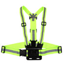 High Visibility Reflective Vest Safety Reflector Elastic Strips Bands -Chest
