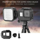 Protective Case Fill light Drop-proof Vlogging Cage for GoPro Hero 8 Black Cam