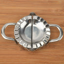 Stainless Steel Dumpling Mould Dough-Press DIY Pastry Maker Samosa Mold K DBH