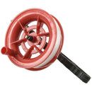 5X(100M Twisted String Line Red Wheel Kite Reel Winder H5W6)