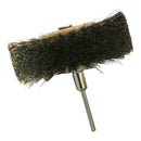 2 Pcs 80mm 3inch Horse Hair and Sisal Polishing Wheel Buffing Pad Brushes for