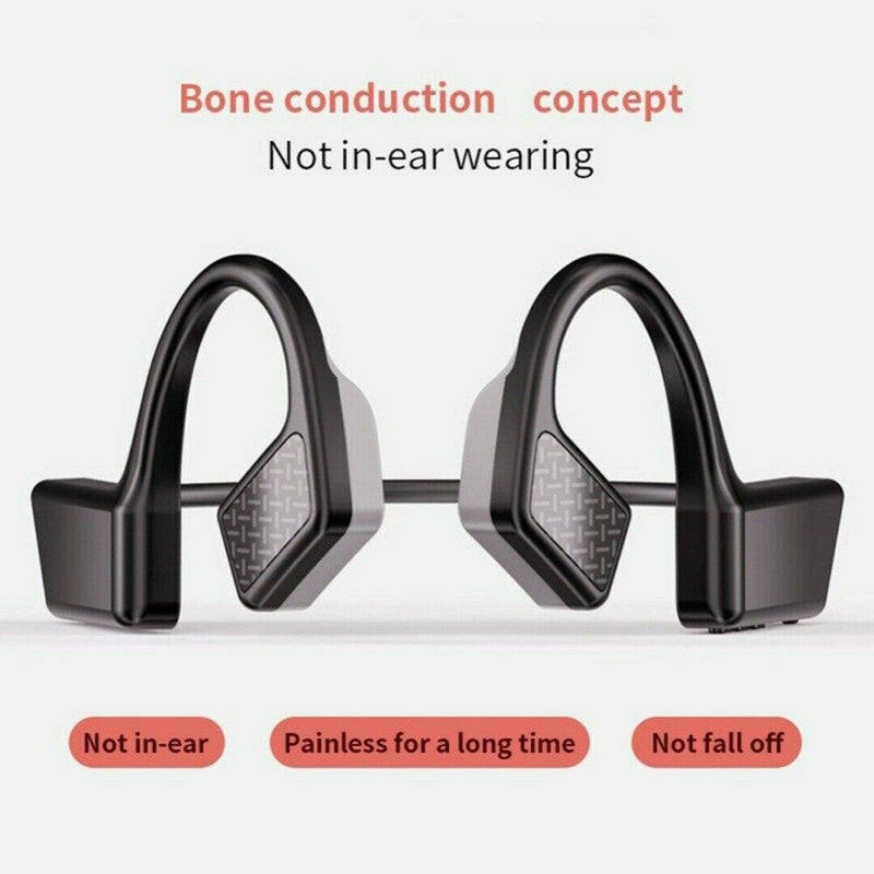 Bone Conduction Headset Wireless 5.0 Outdoor Sport Wireless Open ear Headphone b