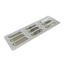 Marine Hardware Parts 260*87mm Three Rows Of Hollow Ventilation Windows zxc
