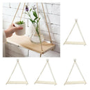 4x Wall Mounted Shelves Garden Flowers Pot Hanging Shelves Bedroom Decor
