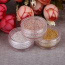 10g/pot Mini Caviar Beads DIY Gel Polish Nail Art Tips Decoration