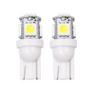 1 Pair T10 W5W 5SMD LED Bulb 5050 Car Auto Width Indicator Light (White)