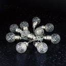Outdoor Solar Powered 10 LED String Fairy Light Bulb Lamp Garden Patio Yard