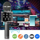Bluetooth Wireless Microphone Speaker Handheld Karaoke Mic KTV Music Player A