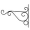 6-pack Baroque Style Plants Hanging Bracket Patio Lawn Hanger Rack Wall Hook