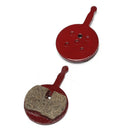 1 Pair Mountain Bike Bicycle Semi-Metallic Red Brake Pads for BB5 Nice BD3C