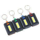 Cob flashlight keychain mini led flashlight portable outdoor emergency light Hn