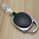 Lot 3pcs Carabiner Retractable Reel Badge Clip Lanyard ID Card Holder Durable