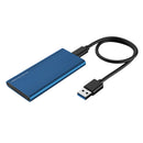 For Windows SE/ME/2000/XP USB 3.0 Mini SATA SSD Case Hard Disk Enclosure Box