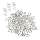 30pcs Adjustable Dreadlock Hair Beads Hair Braid Pins Rings Cuff Tube Clips Hair