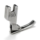 5X(Simple steel Sewing Machine Presser Foot Narrow Zipper Presser Foot for Y9G9)