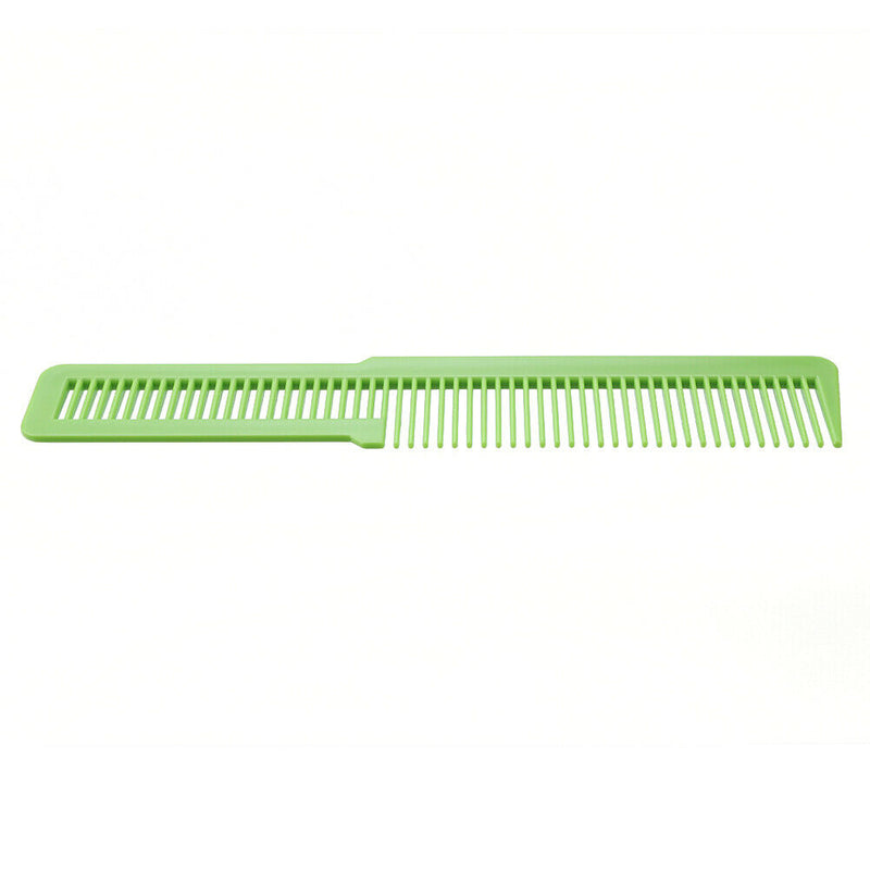 Hairdressing Carbon Anti-static Comb Wide Tooth Hair Clipper Comb (Green)