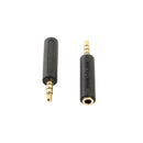 3.5mm Male to Female Aux Stereo Mic Audio Headphone Jack Adapter Converter