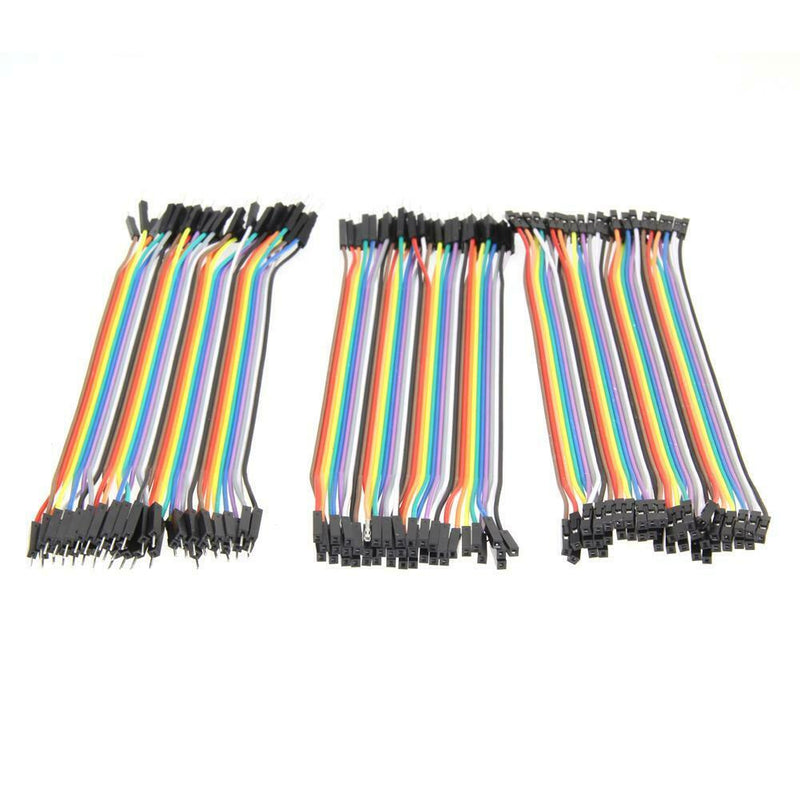 120pcs 20cm 2.54mm 1pin Jumper Wire DuPont Cable for Arduino